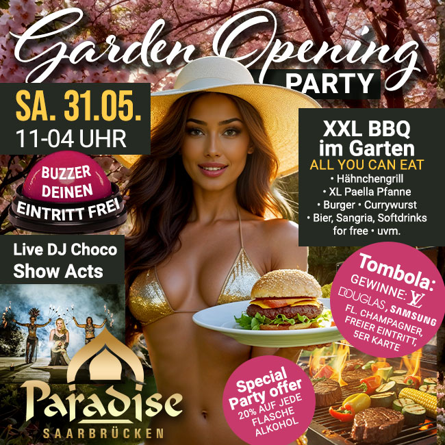 Garden Opening Party