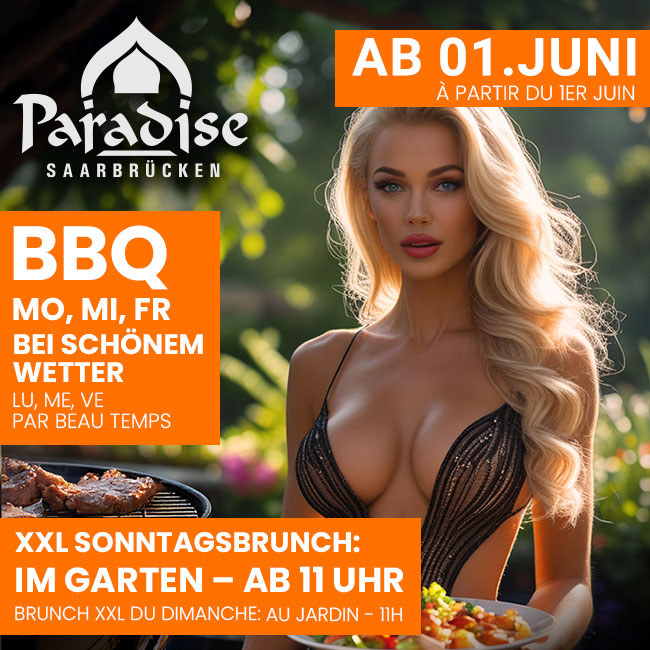 BBQ bei schönem Wetter