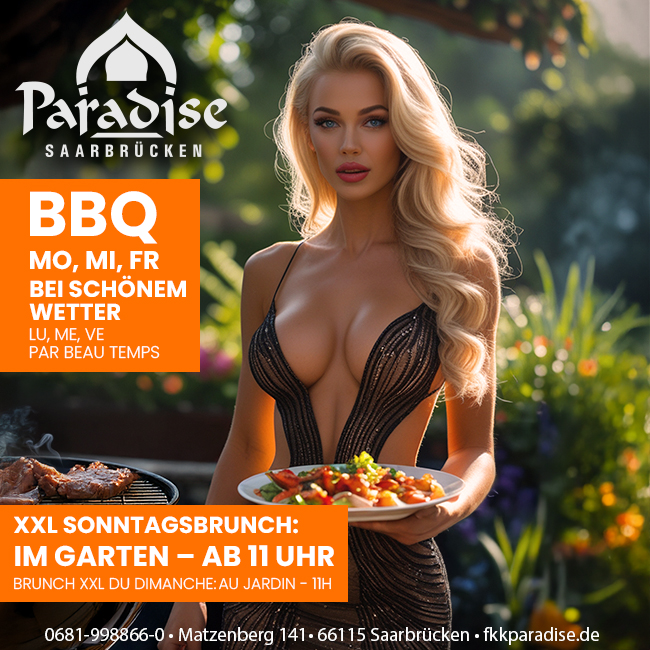 BBQ bei schönem Wetter